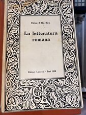 Norden letteratura romana usato  Roma