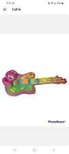 Usado, 2007 JAKKS Barney the Purple Dinosaur guitarra musical juguete instrumento musical  segunda mano  Embacar hacia Argentina