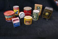 various antique tins for sale  Wallingford
