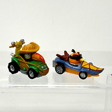 Angry Birds Mini Cars Go Telepods Kart Racers Lote de 2 Rovio segunda mano  Embacar hacia Argentina