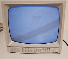 Monitor de seguridad de observación vintage Samsung 12" CRT TV B/W SSC-12M vintage segunda mano  Embacar hacia Argentina