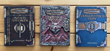 Used, D&D 3rd edition Core rulebooks Players Handbook, Masters Guide, Monster Manual for sale  Shipping to South Africa