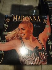 Madonna live laserdisc for sale  Perris