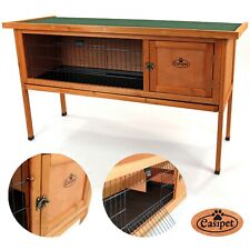 Pet Dwarf Rabbit Bunny Guinea Pig Wooden Hutch Small Animal House 4ft Shelter, used for sale  CREDITON