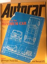 Autocar magazine 1977 for sale  DERBY