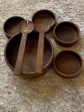 wooden salad bowls for sale  LINCOLN