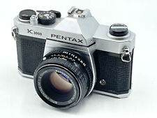 Kit de câmera SLR Pentax K1000 35mm com lente 50mm ou 55mm - Muito bom comprar usado  Enviando para Brazil