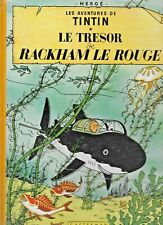 Tintin 1947 le tresor de Rackham le Rouge Herge francés Tapa Dura Comics segunda mano  Embacar hacia Spain
