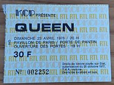 Billet queen concert d'occasion  France