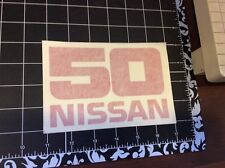 Adesivo de empilhadeira Nissan 50 peça decalque de vinil vermelho # 99064-50H20 comprar usado  Enviando para Brazil