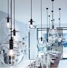3 x Modern Crystal Glass Ball Ceiling Light Pendant Lamp Kitchen Bar - Copper for sale  Shipping to South Africa