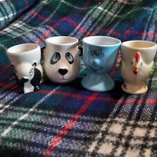Egg cups novelty for sale  PETERBOROUGH