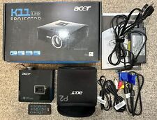 Acer K11 Portable Projector Low Use w/ Remote DSV0920 for sale  Shipping to South Africa