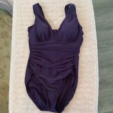 Lands' End Women's SlenderSuit Grecian Tummy Control Chlorine Resistant Size 12 for sale  Shipping to South Africa
