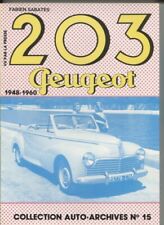 Peugeot 203 recueil d'occasion  Caderousse