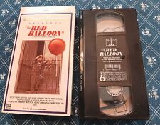Red balloon vhs. for sale  Kyle