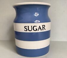 Cornishware large sugar for sale  SOUTH CROYDON