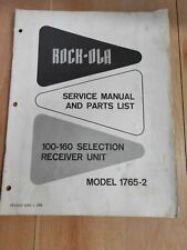 Rockola model 1765 for sale  LIVERPOOL