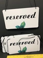 Reserved hanging signs for sale  Louisville