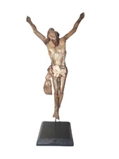 Christ bois polychrome d'occasion  Narbonne
