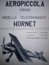 70s REMOTE CONTROLLED HORNET AIRCRAFT CONSTRUCTION PLANE AEROPIC for sale  Shipping to South Africa