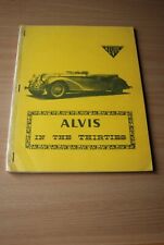 Alvis thirties includes for sale  BRISTOL