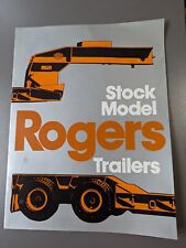 Rogers stock model for sale  Bradford