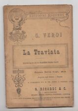 Traviata verdi edizioni usato  Favria