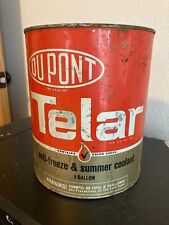 Used, DuPont Telar Antifreeze & Summer Coolant 1 Gallon Can EMPTY for sale  Shipping to South Africa