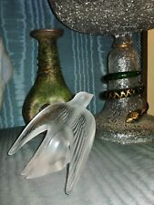 Lalique swallow sculpture for sale  LONDON