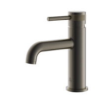 Aqualla Kyloe Basin Mono Mixer Tap - Gunmetal Grey Modern Industrial Style for sale  Shipping to South Africa