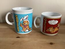 Garfield cat mugs for sale  DEREHAM