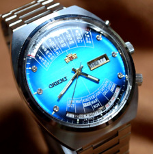 Relógio masculino automático japonês Orient College calendário perpétuo de vários anos comprar usado  Enviando para Brazil