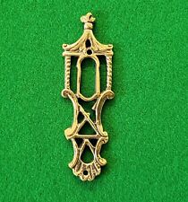 Small brass escutcheon for sale  UK