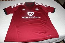 CAMISETA FUTBOL OFICIAL 1 FCN NUREMBERG ADIDAS 2015/16 WolfMöbel Talla "XL" segunda mano  Embacar hacia Argentina