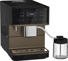 Miele CM 6360 MilkPerfection Obsidian Black Bronze PF Countertop Coffee Machine for sale  Carol Stream