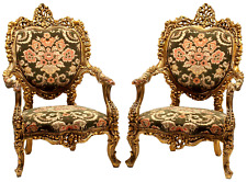 Antique fauteuils armchairs d'occasion  Expédié en Belgium
