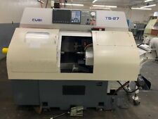 2011 Cubic Machinery STS 27 with Mitsubishi M64      CNC Lathe with sub spindle for sale  Shipping to Canada