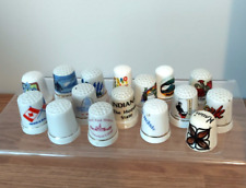 Vintage thimbles porcelain for sale  Henrico