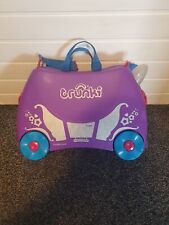 Penelope the Princess Trunki Purple Ride On Suitcase With Strap & Key  for sale  Shipping to South Africa