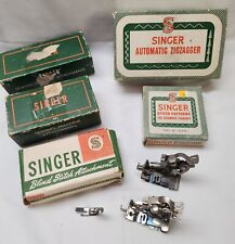 Lote de accesorios de máquina de coser Singer vintage puntada ciega zigzagger y más segunda mano  Embacar hacia Argentina