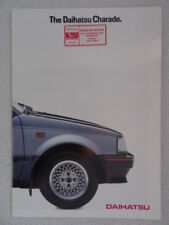 Daihatsu charade brochure for sale  BOURNEMOUTH