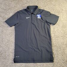 Camisa Nike BYU Rugby Calce Seco Polo Para Hombre Talla Pequeña Negra Brigham Young University , usado segunda mano  Embacar hacia Argentina
