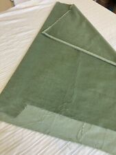 Green cotton velvet for sale  DRONFIELD