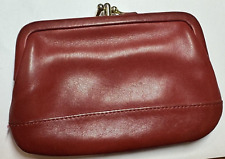leather kisslock wallet for sale  Harrisburg