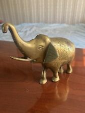 Vintage brass elephant for sale  Williston
