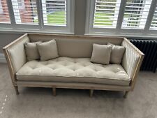 Cream seater sofa for sale  WIRRAL