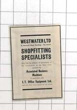 1963 Westwater Ltd Shopfitting Specialist St Dunstan's Road Worthing for sale  Shipping to South Africa