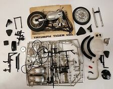 1964 Revell H-1231 Triumph Tiger 100 motocicleta - Kit escala 1/8 - Iniciado, usado comprar usado  Enviando para Brazil