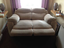 double reclining sofa, used for sale  GLASGOW
